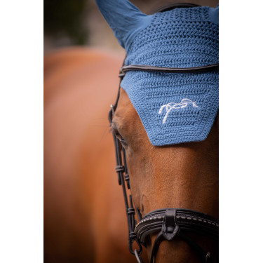 Paardendeken Pénélope Katoen Lagoonblauw Paardendeken Pénélope Katoen Lagoonblauw