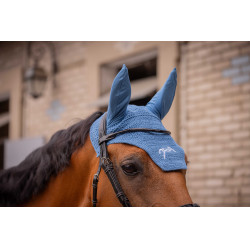 Paardendeken Pénélope Katoen Lagoonblauw Paardendeken Pénélope Katoen Lagoonblauw