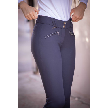 Pantalon d'équitation Pénélope Rocky Stone Marine Bleu marine