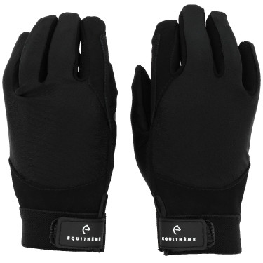 Gants Equithème Maelle Enfant Noir Gants Equithème Maelle Enfant Noir