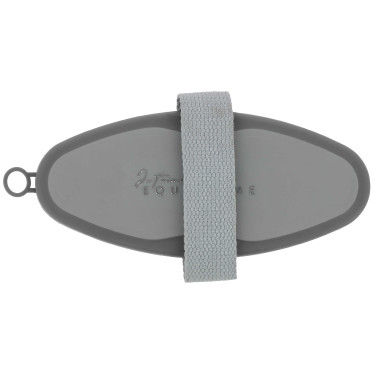 Brosse douce Je t'aime Equithème Strass Gris Brosse douce Je t'aime Equithème Strass Gris