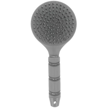 Brosse à crins Je t'aime Equithème Strass Gris
