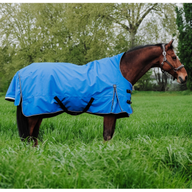 Equithème Tyrex Aisance 1200D High Neck deken Koningsblauw Equithème Tyrex Aisance 1200D High Neck deken Koningsblauw