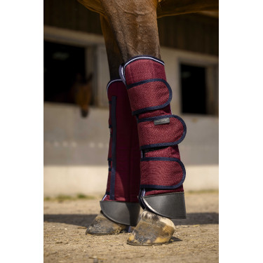 Transportbeschermers Equithème Tyrex 1200D Versterkt Bordeaux