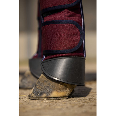 Guêtres de transport Equithème Tyrex 1200D Renforcées Bordeaux