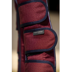 Transportbeschermers Equithème Tyrex 1200D Versterkt Bordeaux