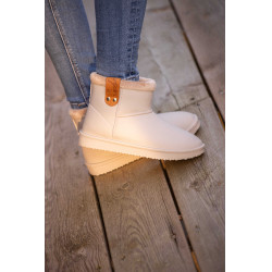 Boots Pénélope fourrées Gris glacier