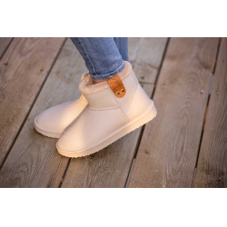 Boots Pénélope fourrées Gris glacier