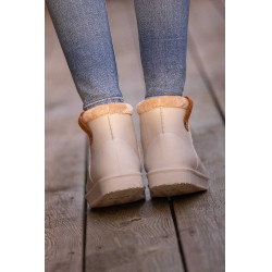 Boots Pénélope fourrées Gris glacier