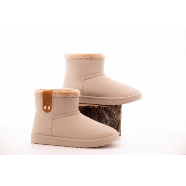 Boots Pénélope fourrées Gris glacier