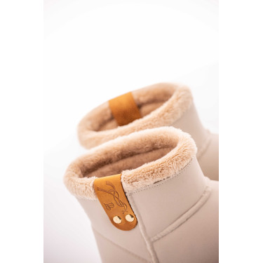 Gevulde Pénélope laarzen Gletsjergrijs