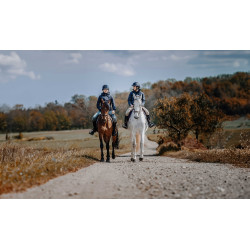 Parka Equithème Originals Maguy Marine Marineblauw