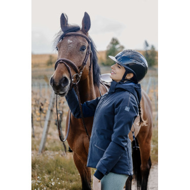 Parka Equithème Originals Maguy Marine Marineblauw
