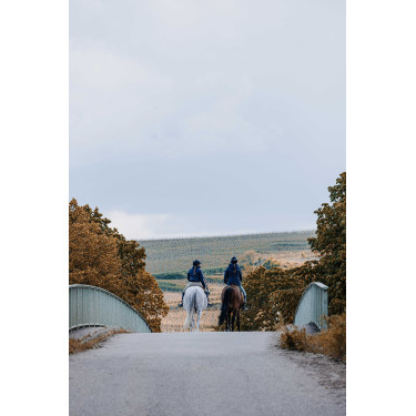 Blouson court Equithème Originals Alina Marine Bleu marine