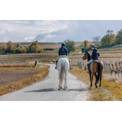 Kort jack Equithème Originals Alina Marine Marineblauw