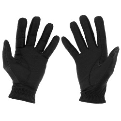 Handschoenen Ik hou van je Equithème Strass Zwart