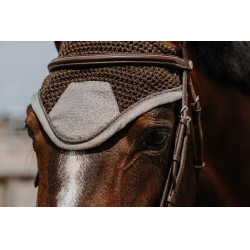 Vliegenmuts Equithème Chic Bruin Vliegenmuts Equithème Chic Bruin