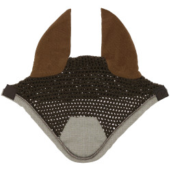 Vliegenmuts Equithème Chic Bruin Vliegenmuts Equithème Chic Bruin