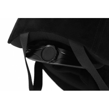 Choplin Aero Velvet helm Mat zwart