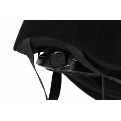 Choplin Aero Velvet helm Zwart / glanzend Choplin Aero Velvet helm Zwart / glanzend