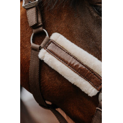 Licol nylon Equithème Fashion Marron