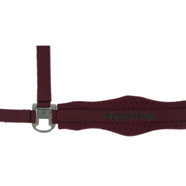 Nylon halster Equithème 3D Mesh Bordeaux Nylon halster Equithème 3D Mesh Bordeaux