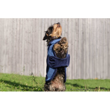 Couverture pour chien Equithème New Market Marine Bleu marine