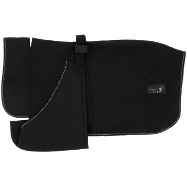 Couverture pour chien Equithème Softshell Noir Couverture pour chien Equithème Softshell Noir