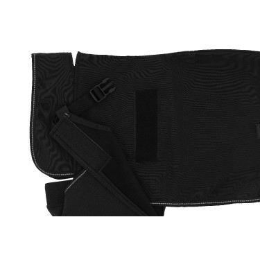 Couverture pour chien Equithème Softshell Noir Couverture pour chien Equithème Softshell Noir