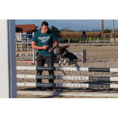 Hondenhoes Ik hou van je Equithème Zwart