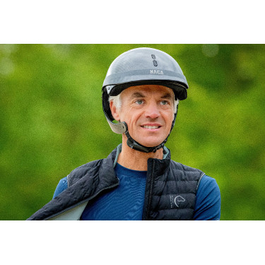 Verwarmd vest Equithème Charlie Zwart