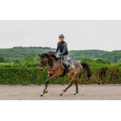 Gilet chauffant Equithème Charlie Noir