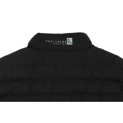 Verwarmd vest Equithème Charlie Zwart