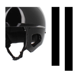 Casque Pénélope visière longue Noir brillant Casque Pénélope visière longue Noir brillant