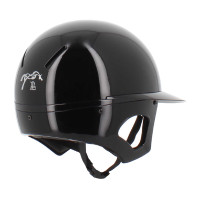 Casque Pénélope visière longue Noir brillant Casque Pénélope visière longue Noir brillant
