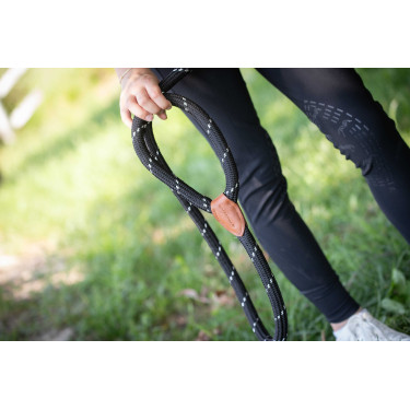 Laisse Pénélope Billie Noir / lurex Laisse Pénélope Billie Noir / lurex