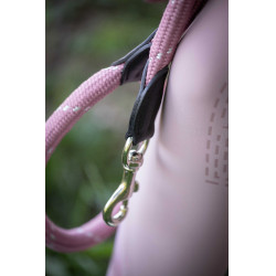 Laisse Pénélope Billie Rose / lurex