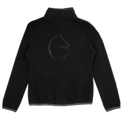 Blouson déperlant Je t'aime Equithème Dakota Noir