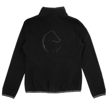 Blouson déperlant Je t'aime Equithème Dakota Noir