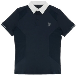 Polo Equithème Victor Marine Marineblauw