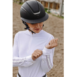 Polo Equithème Estoril Blanc