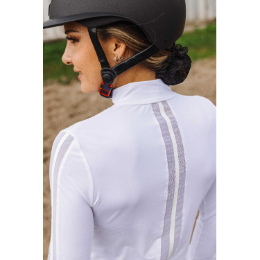 Polo Equithème Estoril Blanc