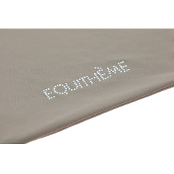 Polo Equithème Estoril Taupe Marron Polo Equithème Estoril Taupe Marron