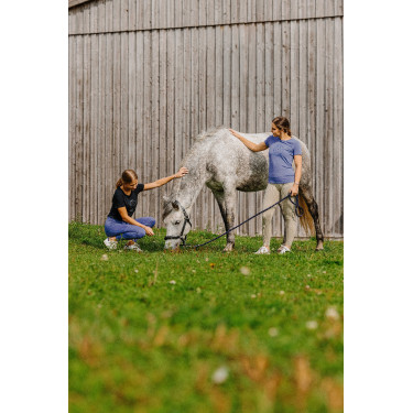T-shirt Je t'aime Equithème Rosalie Violet T-shirt Je t'aime Equithème Rosalie Violet