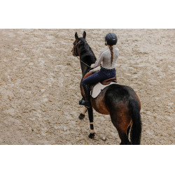 T-shirt Equithème Originals Mélodie Taupe Marron T-shirt Equithème Originals Mélodie Taupe Marron