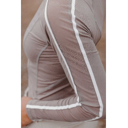 T-shirt Equithème Originals Mélodie Taupe Marron T-shirt Equithème Originals Mélodie Taupe Marron