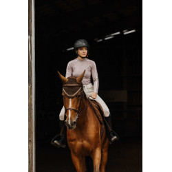 T-shirt Equithème Originals Mélodie Taupe Marron T-shirt Equithème Originals Mélodie Taupe Marron