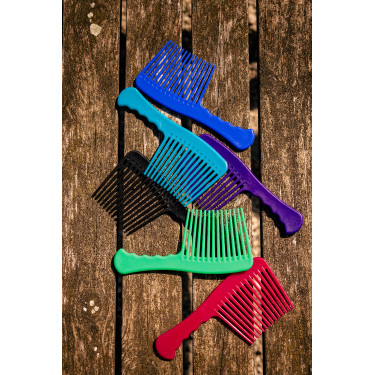 Peigne grande dents P.V.C Hippotonic Soft Noir