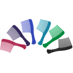 Peigne grande dents P.V.C Hippotonic Soft Noir