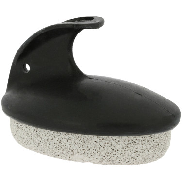 Schuursteen met handvat Hippotonic Zwart Schuursteen met handvat Hippotonic Zwart